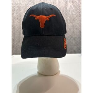 Texas Longhorns Black Hat‎ Cap Adjustable NCAA Baseball